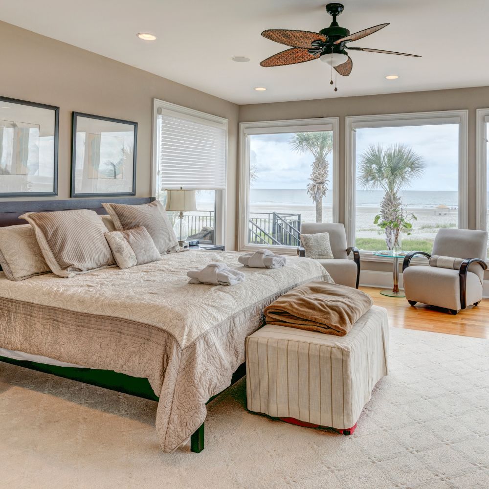 Well-prepared short-term rental interior